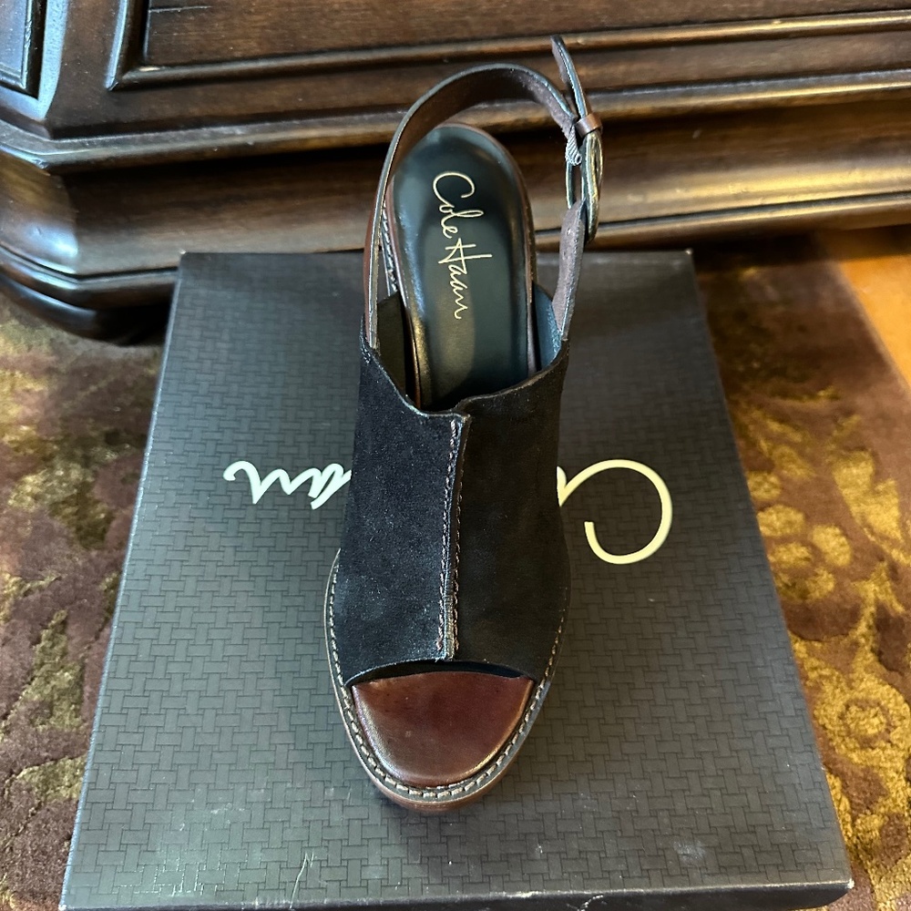 Cole Haan- NEW- NEVER WORN - Stephanie Air Suede Clog